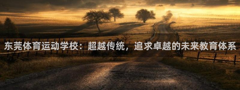 v66体育平台：东莞体育运动学校：超越传统，追求卓越的未来教育体系